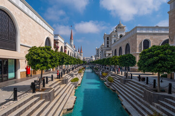 Turkey, Belek - august 2020: Hotel Land of Legends Theme Park is located in the resort of Antalya....