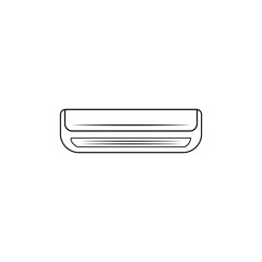 air conditioning logo icon vector