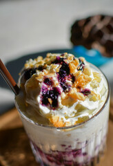 blueberry cheese frappe