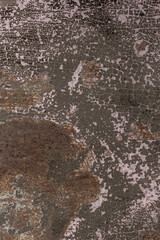 texture of rusty iron with corrosion on the surface