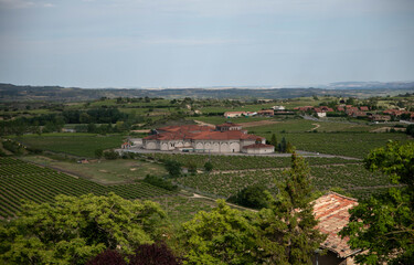 Riojan winery in the middle of nature