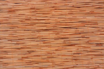 texture of bright yellow orange straw curtain