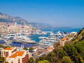 Obraz premium View of Monte Carlo, Principality of Monaco
