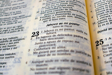 JEHOVA ES MI PASTOR VERSICULO BIBLICO