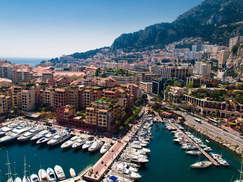 View of Monaco Fontvieille