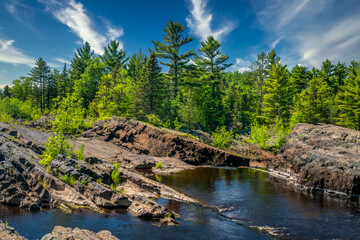 St. Louis River in Jay Cooke State Park, Minnesota - 381490242