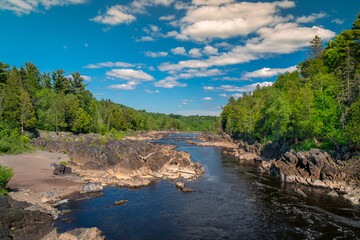 St. Louis River in Jay Cooke State Park, Minnesota - 381490243