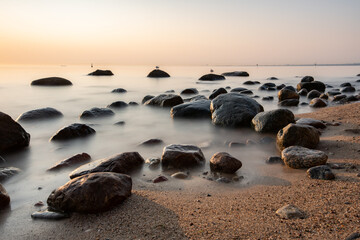 Rocky coast of the Baltic Sea