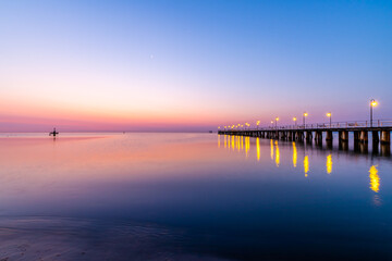 Fototapeta premium Pier in Gdynia-orłowo