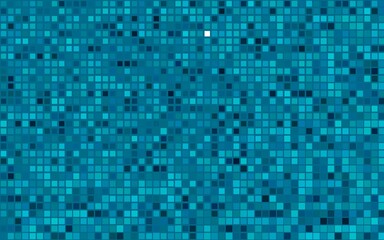 Light BLUE vector cover in polygonal style. Glitter abstract illustration with rectangular shapes. Best design for your ad, poster, banner.