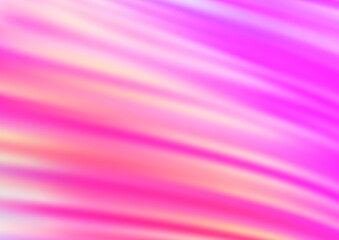 Light Pink vector glossy abstract background. Creative illustration in halftone style with gradient. The template can be used for your brand book.