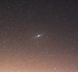 Obraz na płótnie Canvas Galaxia de Andrómeda