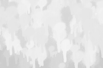 White spray paint ink texture. Graffiti painting on the wall. Street art and vandalism. Digitally airbrushed paper background.