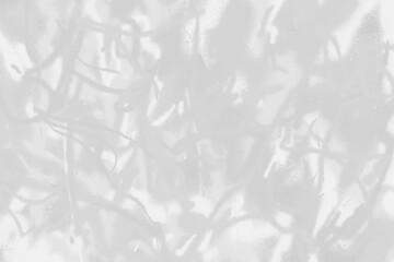 Obraz premium White spray paint ink texture. Graffiti painting on the wall. Street art and vandalism. Digitally airbrushed paper background.