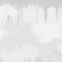 White spray paint ink texture. Graffiti painting on the wall. Street art and vandalism. Digitally airbrushed paper background.