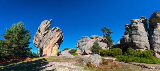 Landscape in Castroviejo, Duruelo de la Sierra, Soria province, Castilla y Leon, Spain, Europe