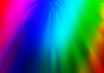 Light Multicolor, Rainbow vector modern elegant template. Glitter abstract illustration with an elegant design. Brand new style for your business design.