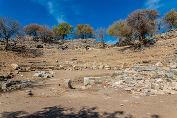 Seferhisar opgraving in Izmir, Turkije