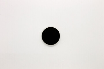 Black Eyeshadow isolated on a White background