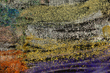 Colorful holographic glitter background