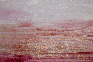 Shades of Pink glitter holographic background