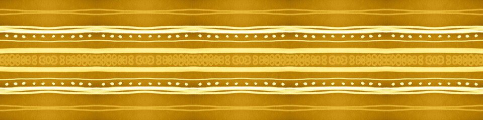 Seamless Gold Aztec Print. Abstract Indian 