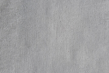 Gray coloured canvas texture. Canvas background.