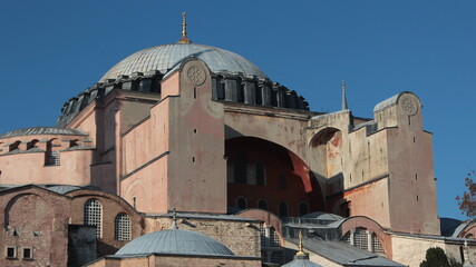 Fototapeta na wymiar Historic religious monument Hagia Sophia
