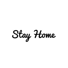 ''Stay home'' sign