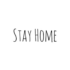 ''Stay home'' sign