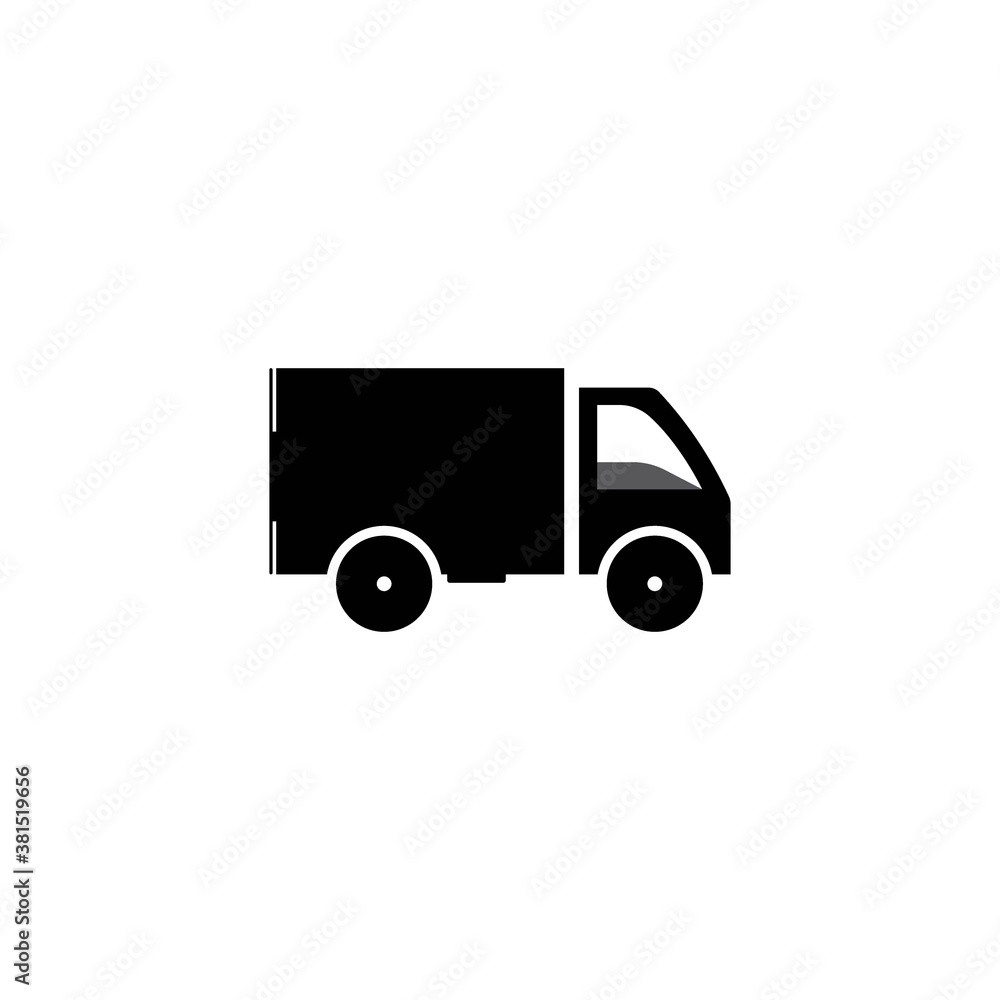 Wall mural truck icon