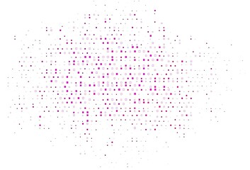 Obraz premium Light Pink vector template with square style.