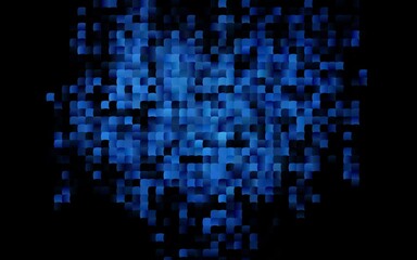 Fototapeta premium Dark BLUE vector texture in rectangular style. Abstract gradient illustration with rectangles. Pattern can be used for websites.