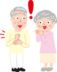 シニア夫婦！全身