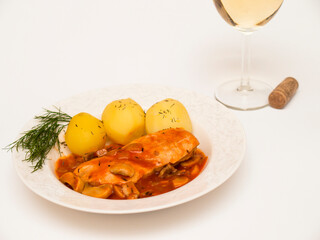 Chicken chasseur