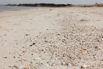 sand on the beach