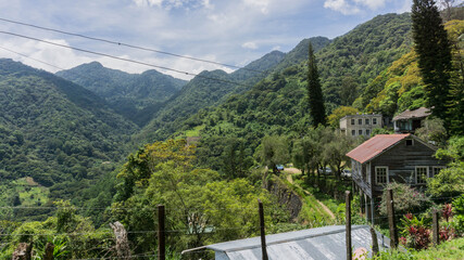 Beautiful mountain view in San Juancito Fracismo Morazan Honduras Central America