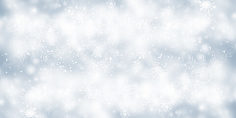 Naklejka na ściany i meble white and gray snow blur abstract background