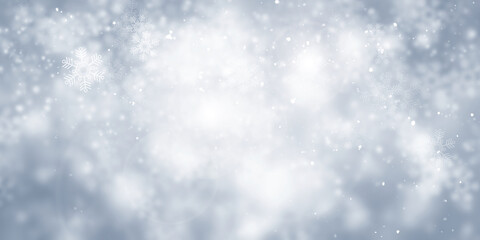 white and gray snow blur abstract background