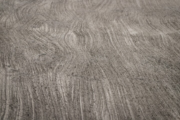Wall treated with textured Rough plaster