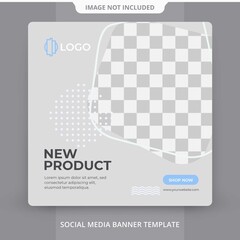 Minimalist Digital marketing Furniture social media template Premium