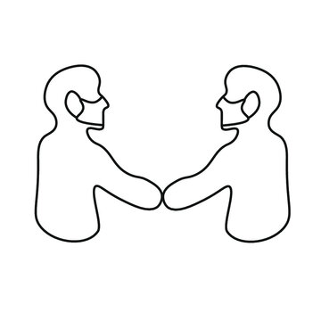 Saludo en la pandemia