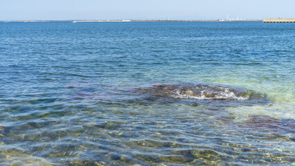西尾 吉良 海 風景