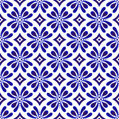 cute blue pattern