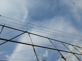 Fototapeta premium industrial mood sky