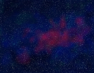 CG、星空