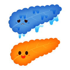 膵臓　医療　キャラクター