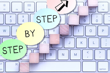 learn computer skills concept or how to code and programming