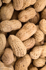 Food background of peanuts