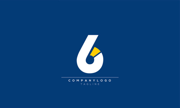I6 Abstract initial monogram letter alphabet logo design